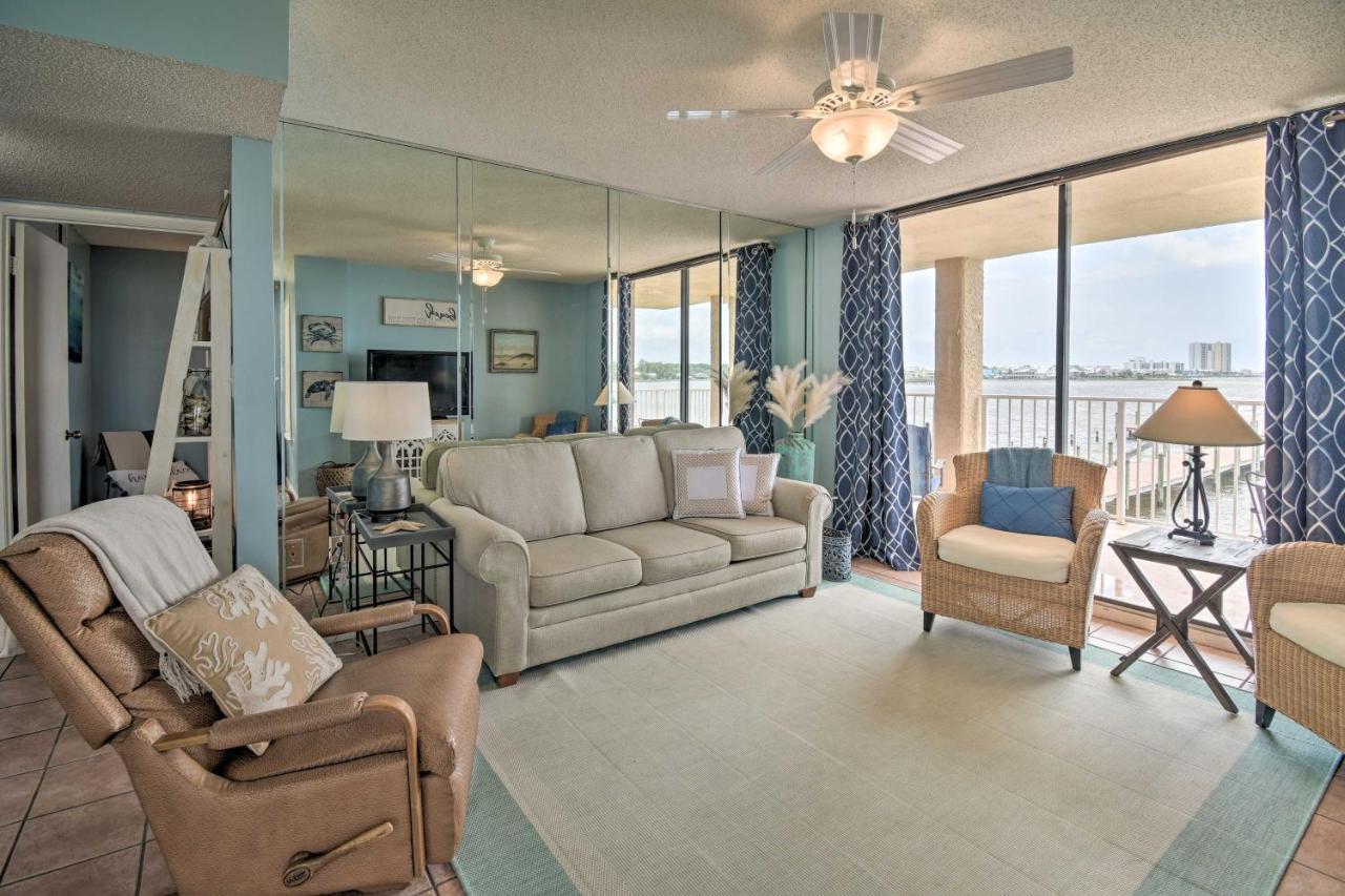 Waterfront Gulf Shores Condo With Patio, Pier And Pool Экстерьер фото