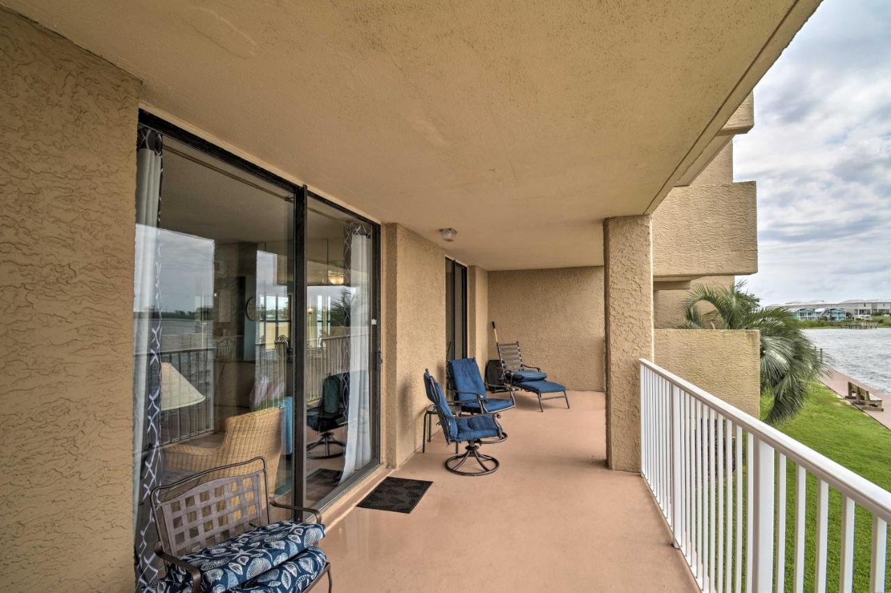Waterfront Gulf Shores Condo With Patio, Pier And Pool Экстерьер фото