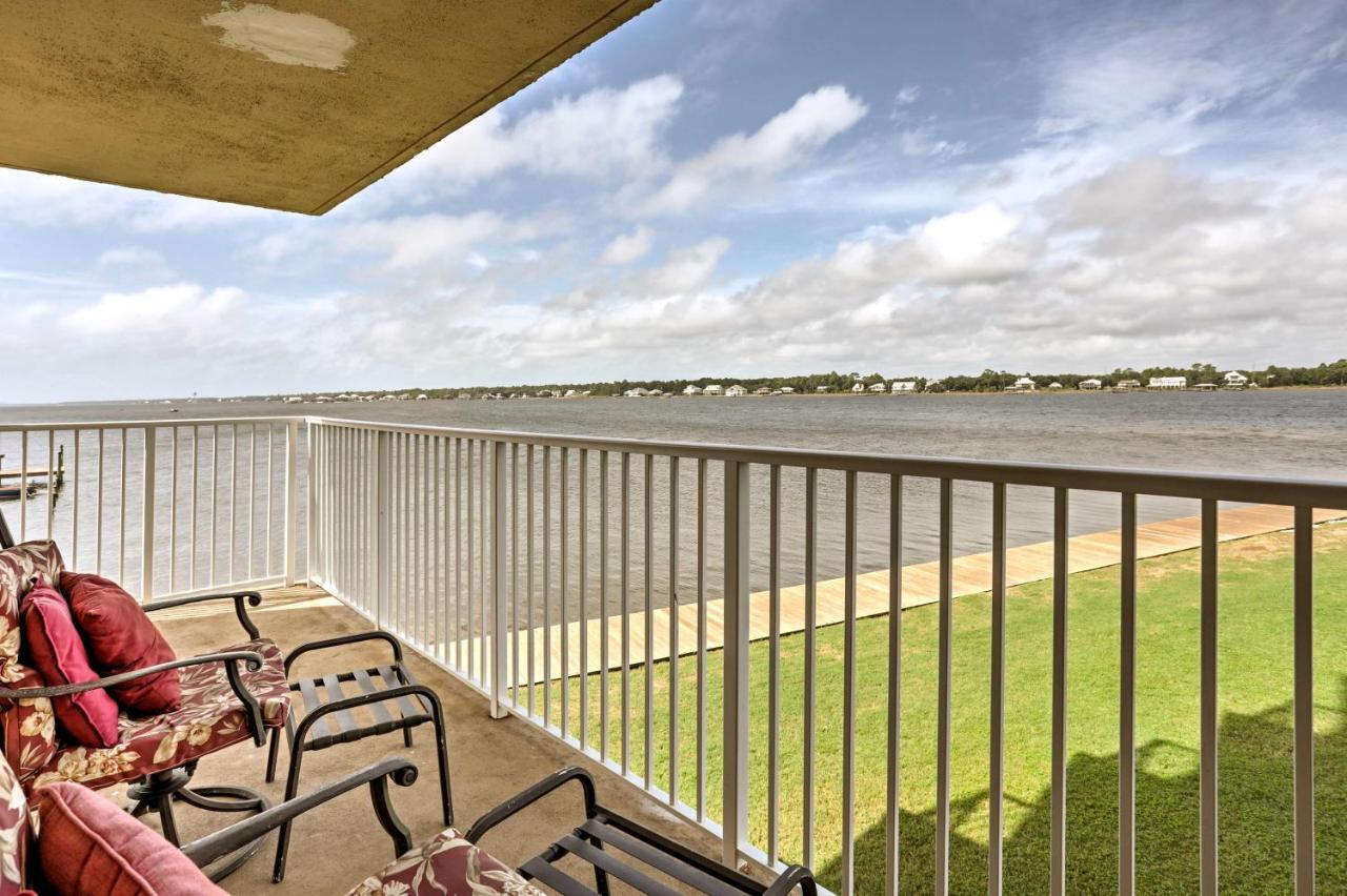 Waterfront Gulf Shores Condo With Patio, Pier And Pool Экстерьер фото
